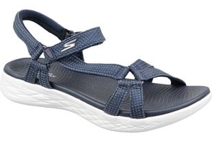 Sieviešu sandales Skechers On The Go 600 15316-NVY, zilas cena un informācija | Sieviešu sandales | 220.lv