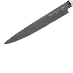 Samura MO-V Stonewash Нож - слайсэр нарезки 9.0''/230 mm из AUS 8 Японской из стали 59 HRC цена и информация | Ножи и аксессуары для них | 220.lv