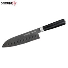 Самый большой сантоку Samura MO-V Stonewash 7.0''/180 мм из AUS 8 японской из стали 59 HRC цена и информация | Ножи и аксессуары для них | 220.lv