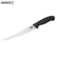 Универсальный кухонный короткий сдайсэр Samura Butcher, 223 mm из AUS 8 Японской стали 58 HRC цена и информация | Ножи и аксессуары для них | 220.lv