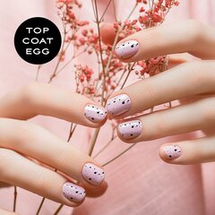 Верхний слой гель-лака для ногтей "Sincero Salon“, Top Coat no wipe, Dots, 6 мл цена и информация | Лаки для ногтей, укрепители | 220.lv