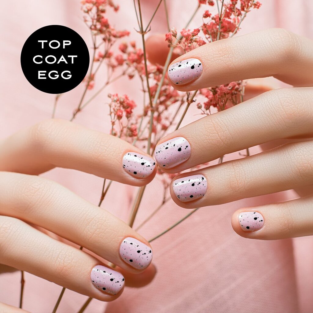 Gēla nagu laku virskārta Sincero Salon, Top Coat No wipe, Dots, 6 ml cena un informācija | Nagu lakas, stiprinātāji | 220.lv