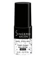 Gēla nagu lakas virskārta Sincero Salon, Top Coat No wipe, Egg, 6 ml