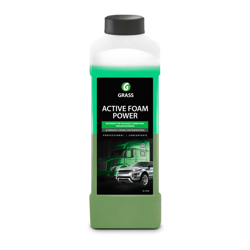 ACTIVE FOAM POWER 1:50-1:100 - stipri koncentrētas divkomponentās aktīvās putas - 1 litrs cena un informācija | Auto ķīmija | 220.lv