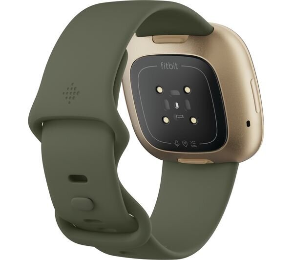 Fitbit Versa 3 Olive/Soft Gold cena un informācija | Viedpulksteņi (smartwatch) | 220.lv