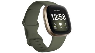 Fitbit Versa 3 Olive/Soft Gold cena un informācija | Viedpulksteņi (smartwatch) | 220.lv