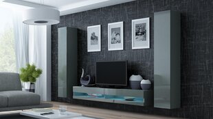 Секция Cama Meble Vigo New4, серая цена и информация | Секции | 220.lv