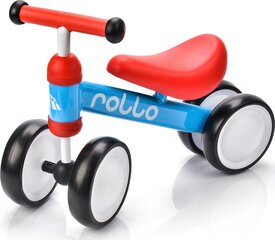 Балансировочный велосипед Meteor Rollo, blue/red цена и информация | Балансировочные велосипеды | 220.lv