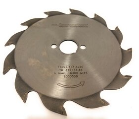 Zāģa disks kokam, Ø140 x 2,4/1,4 x 20 mm, Z-12 H.O Schumacher+Sohn цена и информация | Механические инструменты | 220.lv