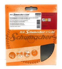 Zāģa disks kokam Ø150 x 1,2 x 16 mm, Z-110 H.O Schumacher+Sohn cena un informācija | Rokas instrumenti | 220.lv