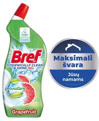 WC tīrīšanas līdzeklis BREF PRONATURE Grapefruit 700ml cena un informācija | Tīrīšanas līdzekļi | 220.lv