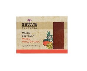 Мыло с манго Mango Sattva Ayurveda, 125 г цена и информация | Мыло | 220.lv