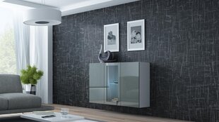 Комод Cama Meble Vigo, белый/серый цена и информация | Комоды | 220.lv