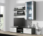 TV galdiņš Cama Meble Soho 5, pelēks/balts