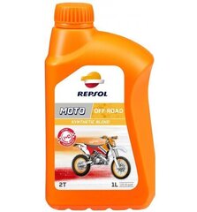 REPSOL MOTO OFF ROAD 2T motoreļļa 1L cena un informācija | Moto eļļas | 220.lv