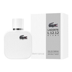 Парфюмерная вода Lacoste L.12.12 Blanc EDP для мужчин, 50 мл цена и информация | Мужские духи | 220.lv