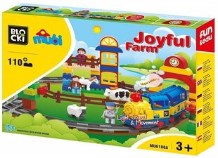 Конструктор MyVillage Fun Farm Klocki Blocki Mubi MU6188A, 110 штук цена и информация | Kонструкторы | 220.lv