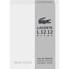 Parfimērijas ūdens Lacoste L.12.12 Blanc EDP vīriešiem, 100 ml cena un informācija | Vīriešu smaržas | 220.lv
