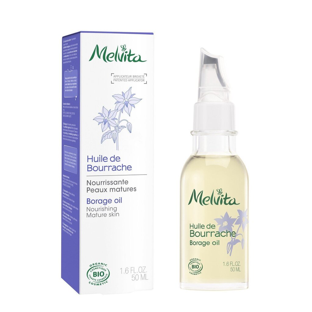 Gurķu eļļa Melvita Borage, 50 ml cena un informācija | Serumi sejai, eļļas | 220.lv