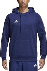 Свитер мужской Adidas Core18 Hoody granatowa, синий цена и информация | Мужская спортивная одежда | 220.lv