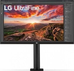 LCD Monitor|LG|27UN880-B|27"|4K|Panel IPS|3840x2160|16:9|60Hz|Matte|5 ms|Speakers|Swivel|Pivot|Height adjustable|Tilt|Colour Black|27UN880-B cena un informācija | Monitori | 220.lv