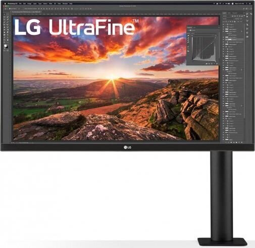 LCD Monitor|LG|27UN880-B|27"|4K|Panel IPS|3840x2160|16:9|60Hz|Matte|5 ms|Speakers|Swivel|Pivot|Height adjustable|Tilt|Colour Black|27UN880-B цена и информация | Monitori | 220.lv