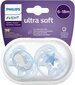 Silikona knupītis Philips Avent Ultra Soft, 6-18 mēneši, SCF223 / 03, 2 gab. цена и информация | Knupīši | 220.lv