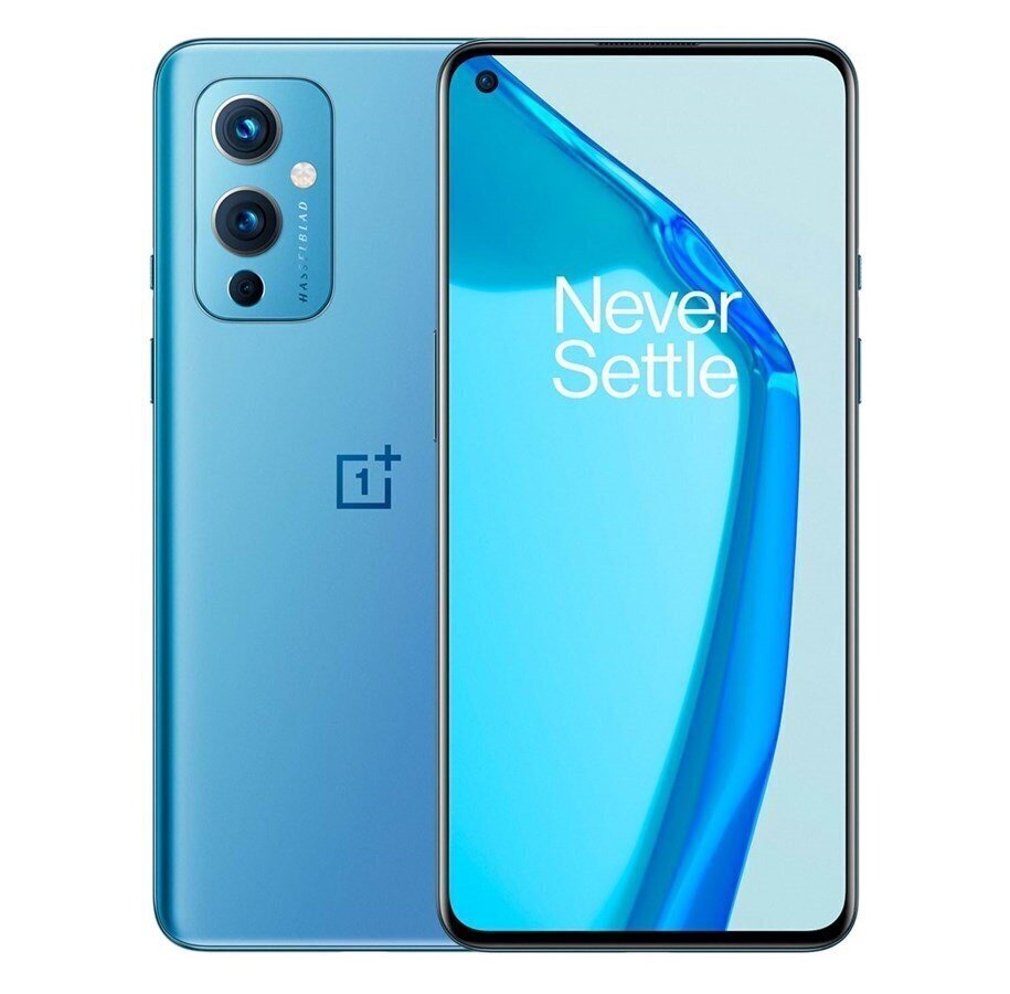 OnePlus 9 5G, 128GB, Dual Sim Arctic Sky cena un informācija | Mobilie telefoni | 220.lv