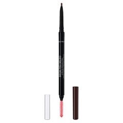 Uzacu zīmulis Rimmel Brow Pro Micro - 003 Dark Brown cena un informācija | Uzacu krāsas, zīmuļi | 220.lv