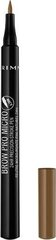 Карандаш для бровей Rimmel Brow Pro Micro 0.09 г - 001 Blonde цена и информация | Карандаши, краска для бровей | 220.lv