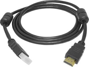 Cable HDMI-HDMI (v2.0 | 4K | 1,5 m) black cena un informācija | Kabeļi un vadi | 220.lv
