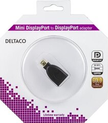 Deltaco Deltaco MDP-DP — адаптер DisplayPort цена и информация | Адаптеры и USB разветвители | 220.lv