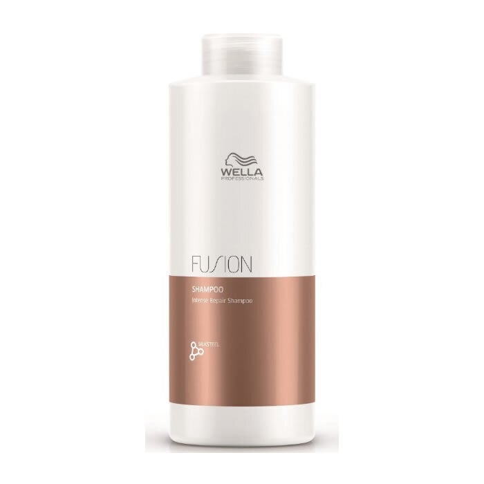 Atjaunojošs šampūns Wella Professionals Fusion Intensive Repair Shampoo, 1 l cena un informācija | Šampūni | 220.lv