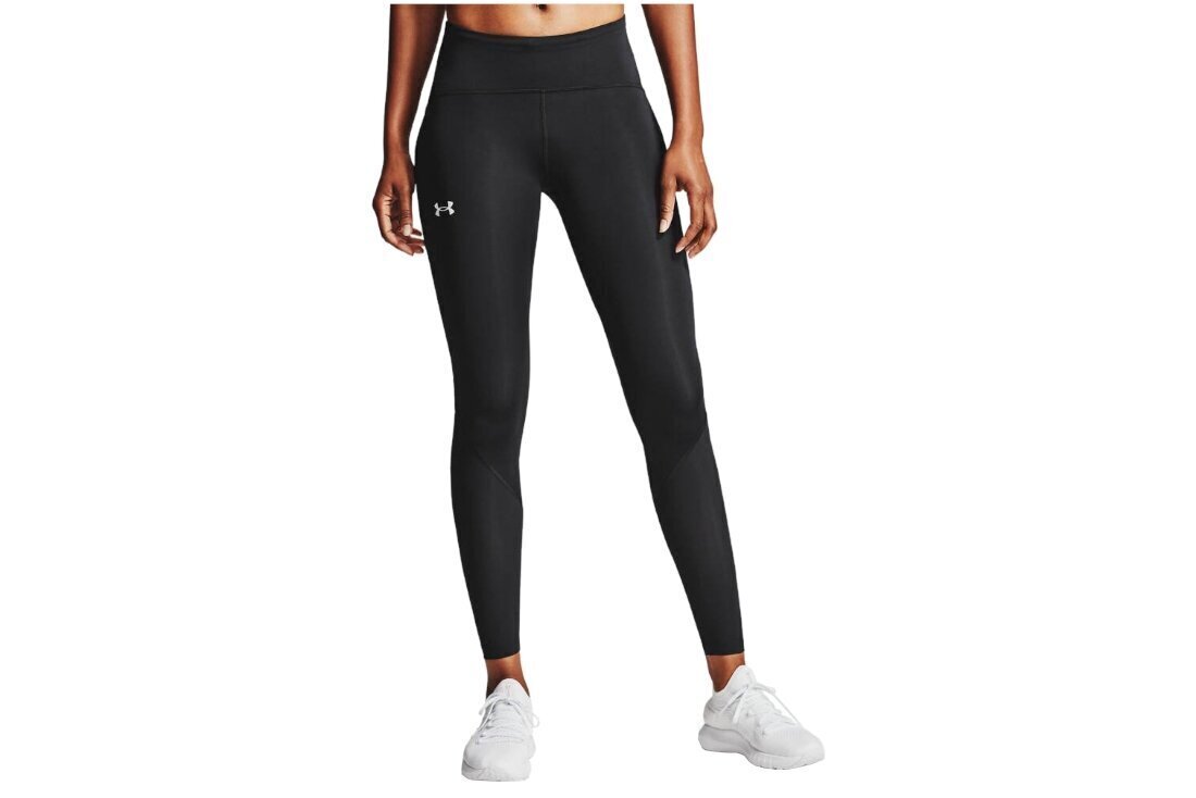 Sporta legingi sievietēm Under Armour Fly Fast 2.0 HeatGear Leggings 1356181-001, melni cena un informācija | Sporta apģērbs sievietēm | 220.lv