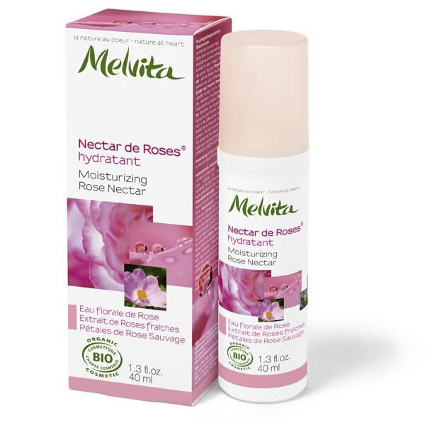 Mitrinošs dienas sejas krēms Melvita Nectar de Roses, 40 ml cena un informācija | Sejas krēmi | 220.lv