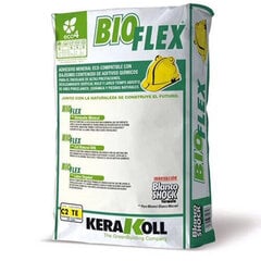 Минеральный клей Bioflex (белый), 25 кг цена и информация | Изоляционные материалы | 220.lv