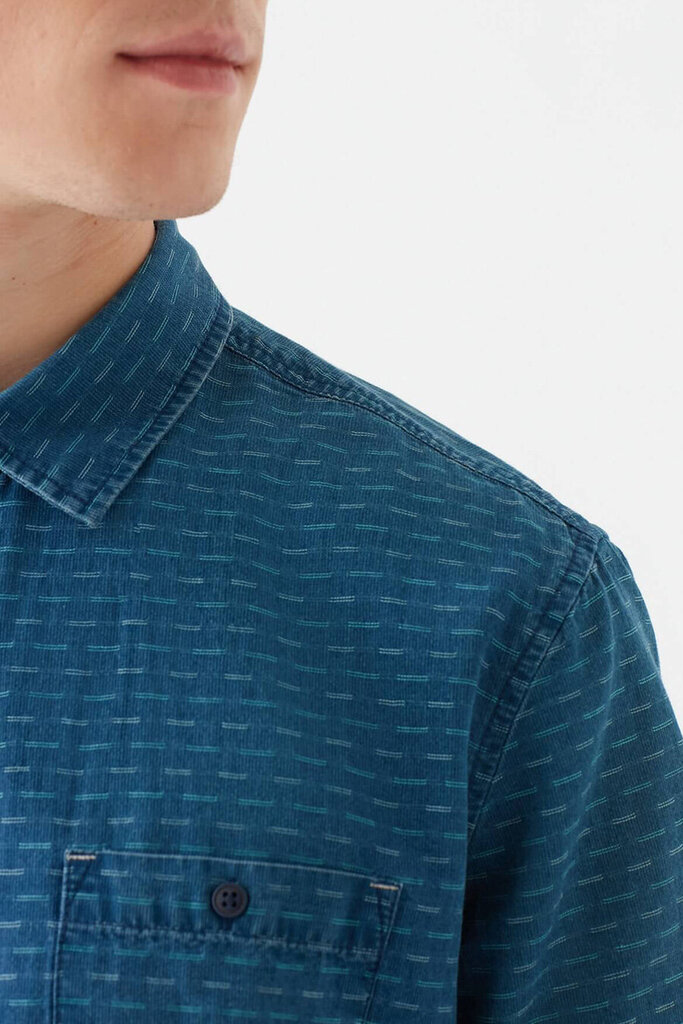 Vīriešu krekls ar īsām piedurknēm MAVI, zils цена и информация | Vīriešu krekli | 220.lv