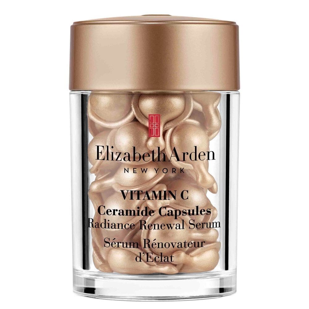 Sejas serums Elizabeth Arden Vitamin C Ceramide, 30 kapsulas cena un informācija | Serumi sejai, eļļas | 220.lv