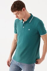 Vīriešu Polo krekls MAVI, zaļš cena un informācija | Vīriešu T-krekli | 220.lv