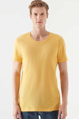 Vīriešu T-krekls MAVI, dzeltens цена и информация | Мужские футболки | 220.lv