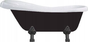 Akrila vanna Mexen Retro, black/white+black, 150x73 cm цена и информация | Для ванны | 220.lv