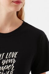 Sieviešu T-krekls MAVI, melns cena un informācija | T-krekli sievietēm | 220.lv