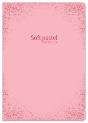 Līniju burtnīca Soft pastel A5, 52 lapas cena un informācija | Burtnīcas un papīra preces | 220.lv