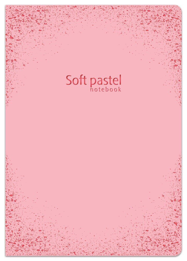 Līniju burtnīca Soft pastel A4, 52 lapas cena un informācija | Burtnīcas un papīra preces | 220.lv