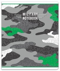 Тетрадь в линейку Military А5, 48 листа цена и информация | Тетради и бумажные товары | 220.lv