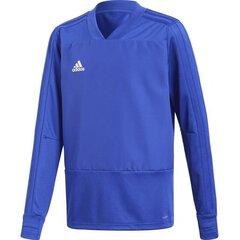 Džemperis zēniem Adidas Condivo 18 Junior CG0390, 46865, zils cena un informācija | Zēnu jakas, džemperi, žaketes, vestes | 220.lv
