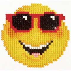 Алмазная мозаика Smiling Face, 10 x 10 цена и информация | Алмазная мозаика | 220.lv