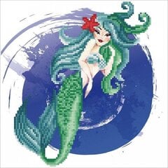 Алмазная мозаика Mermaid, 30 x 30 цена и информация | Алмазная мозаика | 220.lv