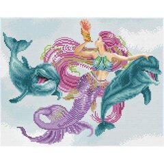 Алмазная мозаика Mermaid and Friends, 47 x 37 цена и информация | Алмазная мозаика | 220.lv