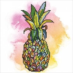 Алмазная мозаика Pineapple, 30 x 30 цена и информация | Алмазная мозаика | 220.lv